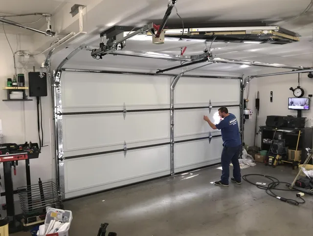 Professional garage door repair service by North Royalton Garage Door Repair in North Royalton