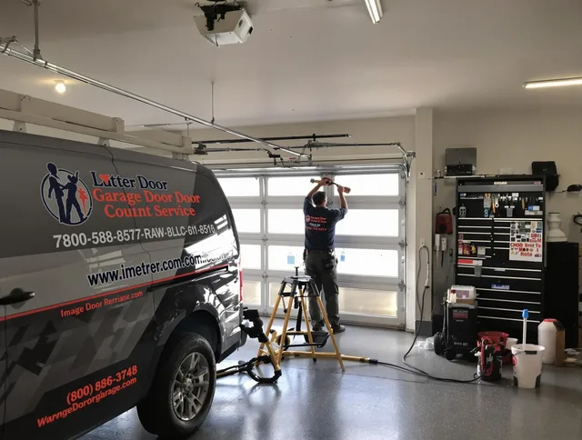 North Royalton Garage Door Repair team performing same-day garage door repair in North Royalton