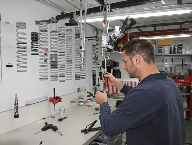 North Royalton Garage Door Repair safety certified technician performing precision spring replacement in North Royalton